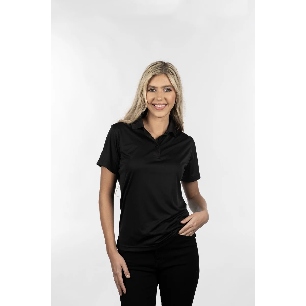 Sierra Pacific Ladies' Moisture Wicking Knit Shirt 1