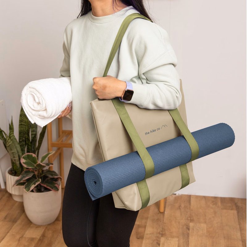 SHAMWOW YOGA TOTE - TARPAULIN 4CP SS ONE LOCATION IMPRINT