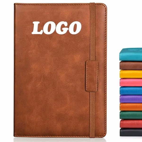 Leather Lined Journal Notebook for Office, School and Events