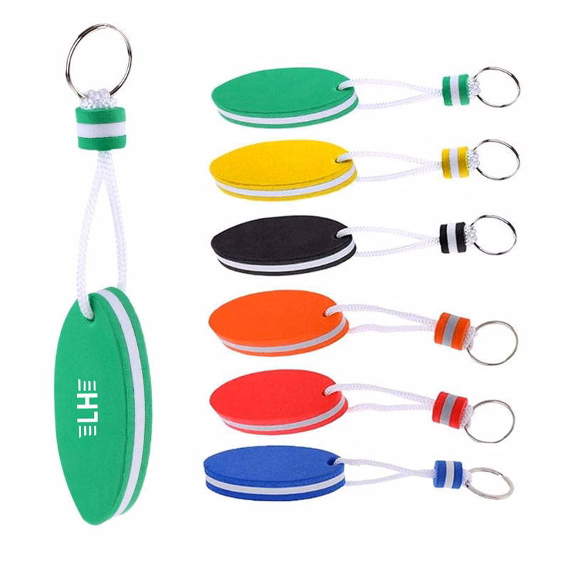 Floating Keychain with Buoy Design