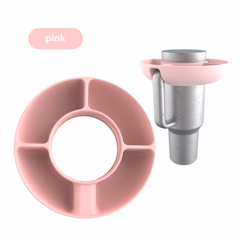 Silicone snack bowl platter