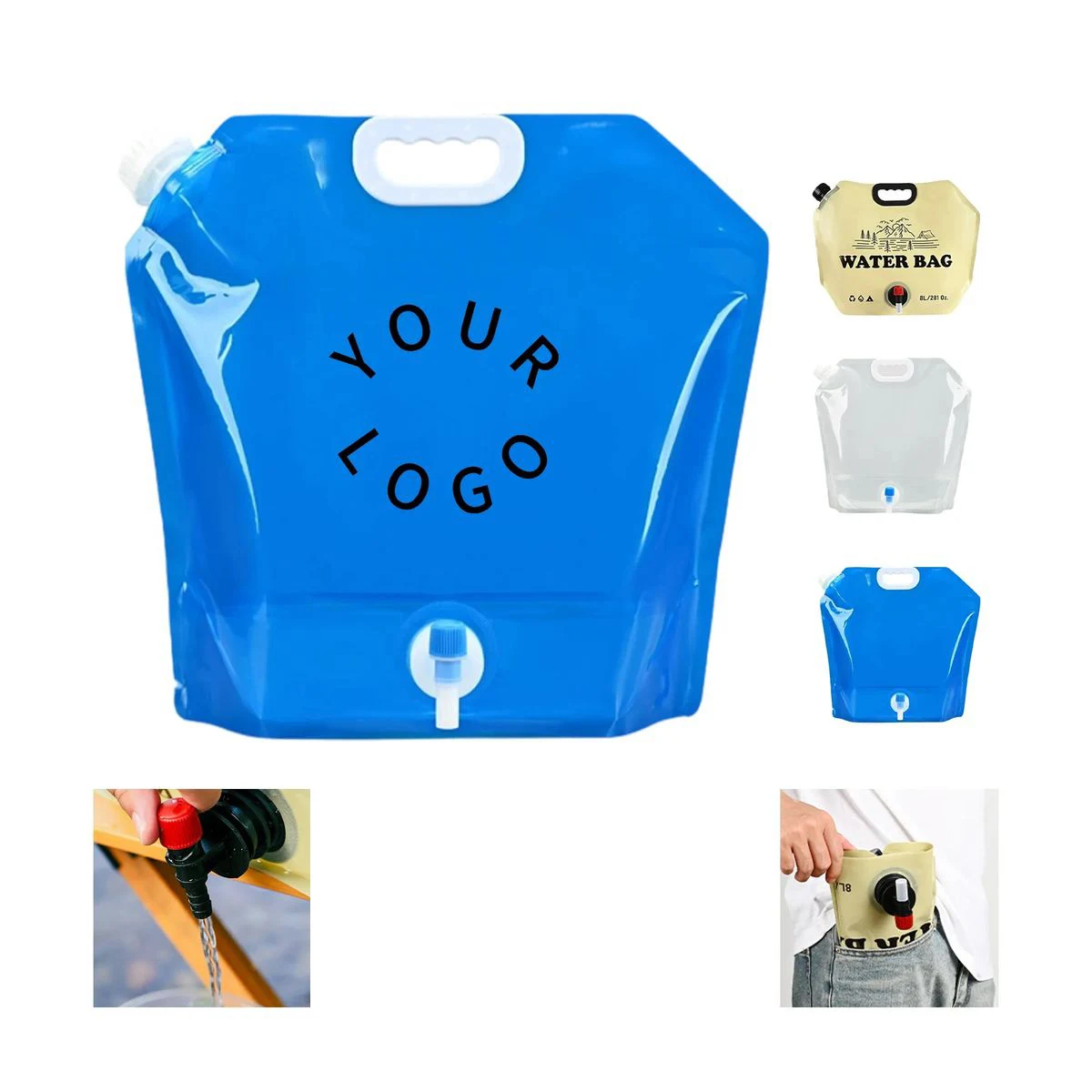 Foldable Water Storage Bag for Camping 1
