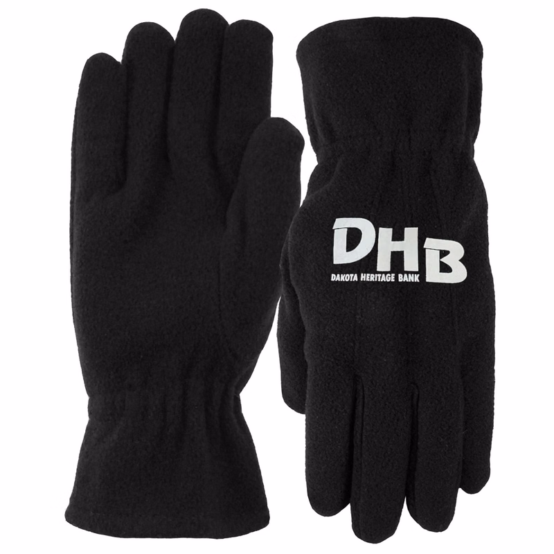 Fleece Gloves with Oversized DTF on Top of Hand