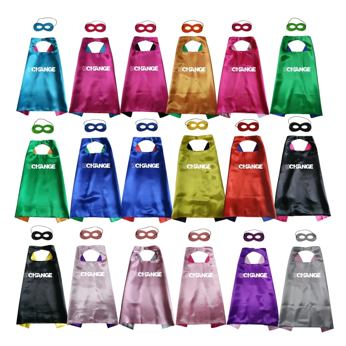 Kids Superhero Cape And Mask Set for Party & Costume Event 1