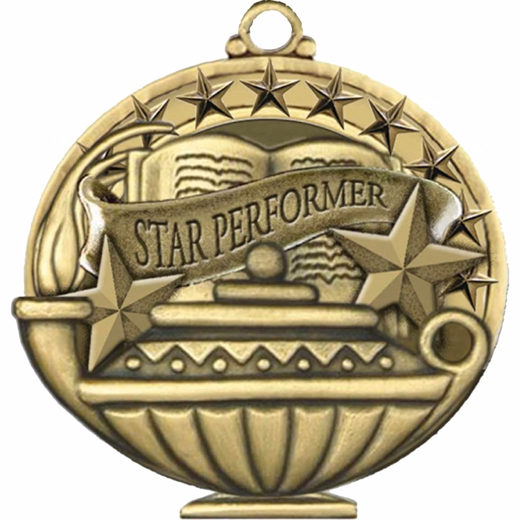 Stock Academic Medals: Star Performer