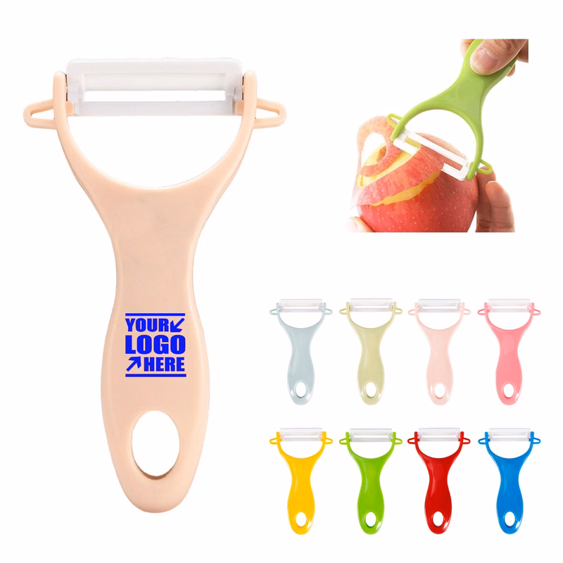 Ceramic Plastic Peeler Fruit Vegetable Paring Knife