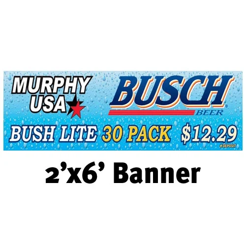 Full Color Banner 6'x2' - Vinyl 1