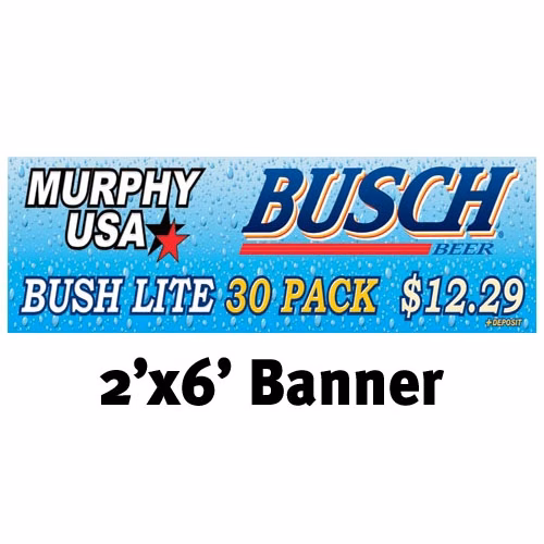 Full Color Banner 6'x2' - Vinyl