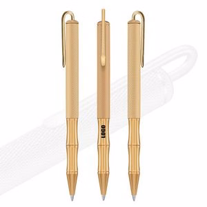 Wave Metallic Retractable Ballpoint Pens