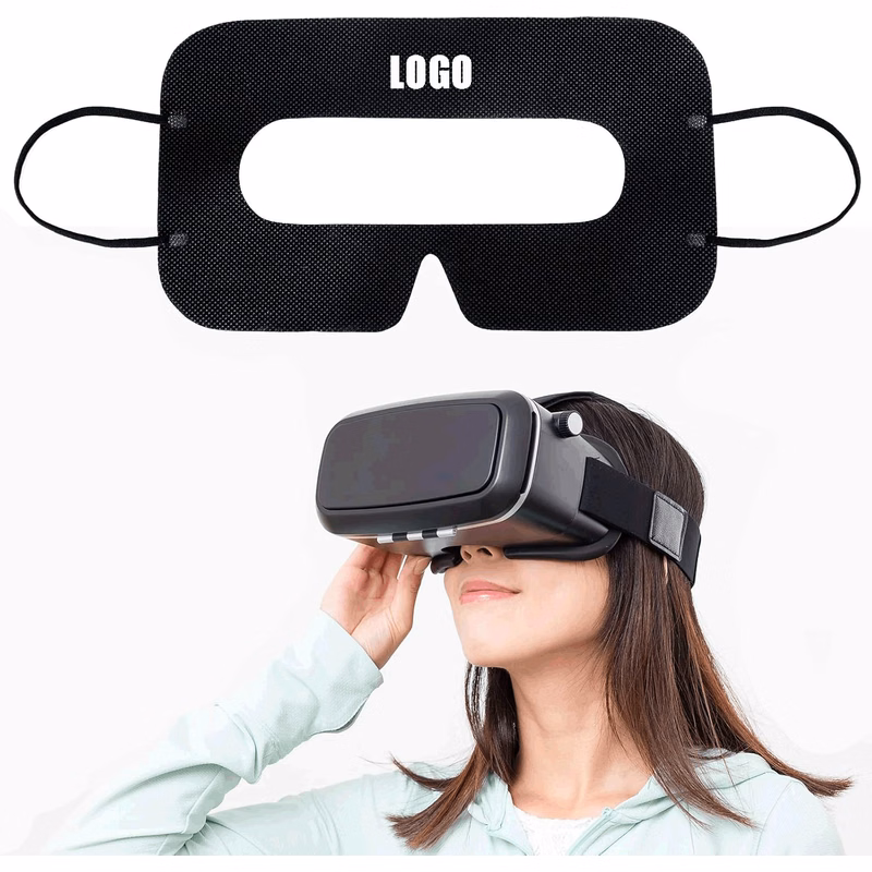 Disposable VR Face Mask/ Breathable Cover Eye Mask for VR/ Nonwoven Fabric Sanitary VR Mask