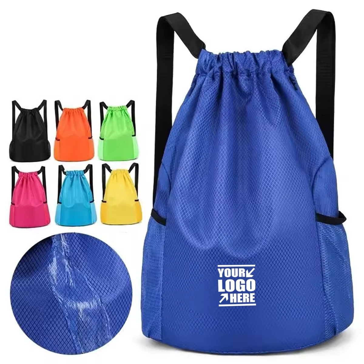 Portable Drawstring Bag Backpack 1
