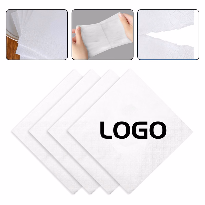 Custom 2-Ply Beverage Napkins With Personalized Logo