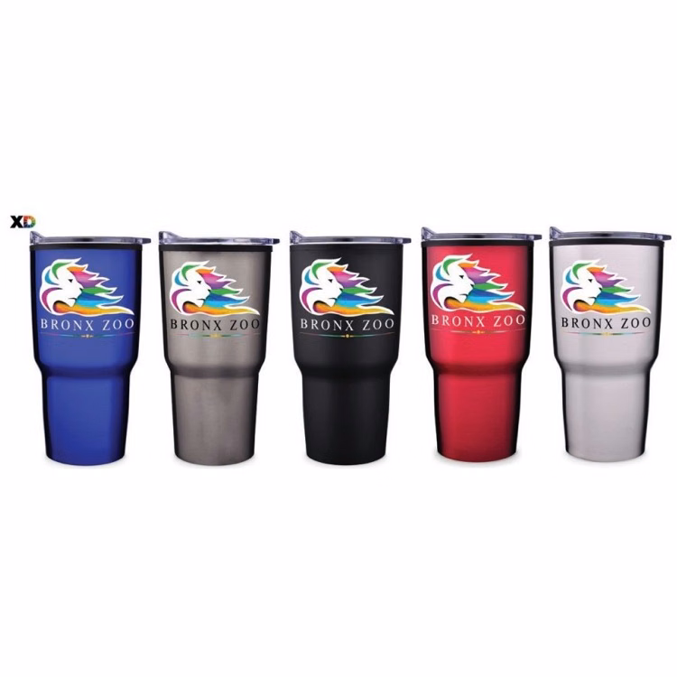 30 Oz. Trek Tumbler w/Slide Action Lid-Closeout
