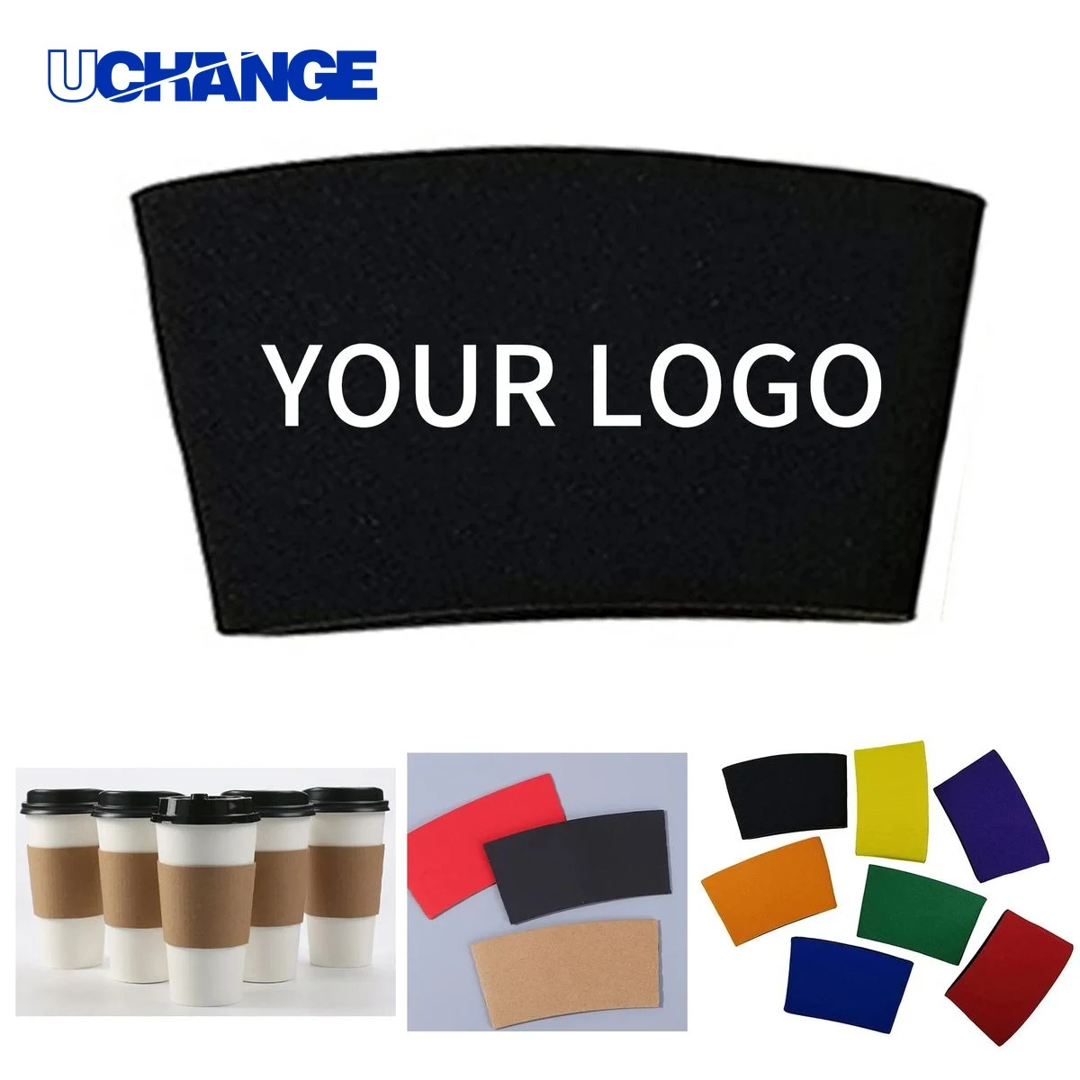 Coffee Cup Set 12oz Paper with Snap On Lid 1
