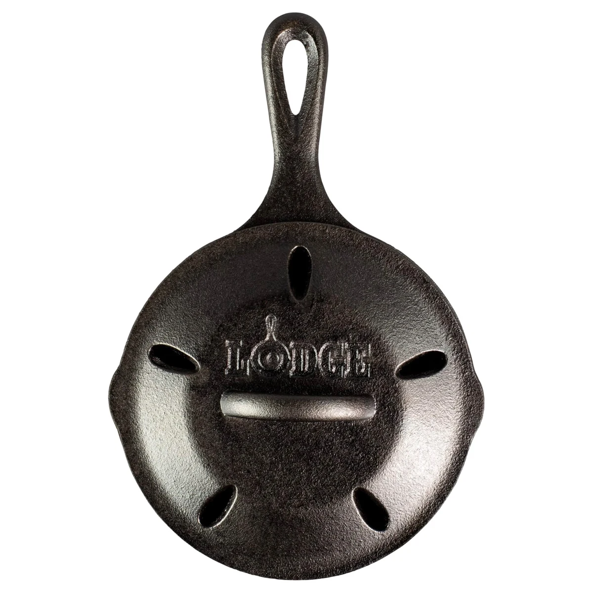 6.5" Seasoned Cast Iron Smoker Skillet 1