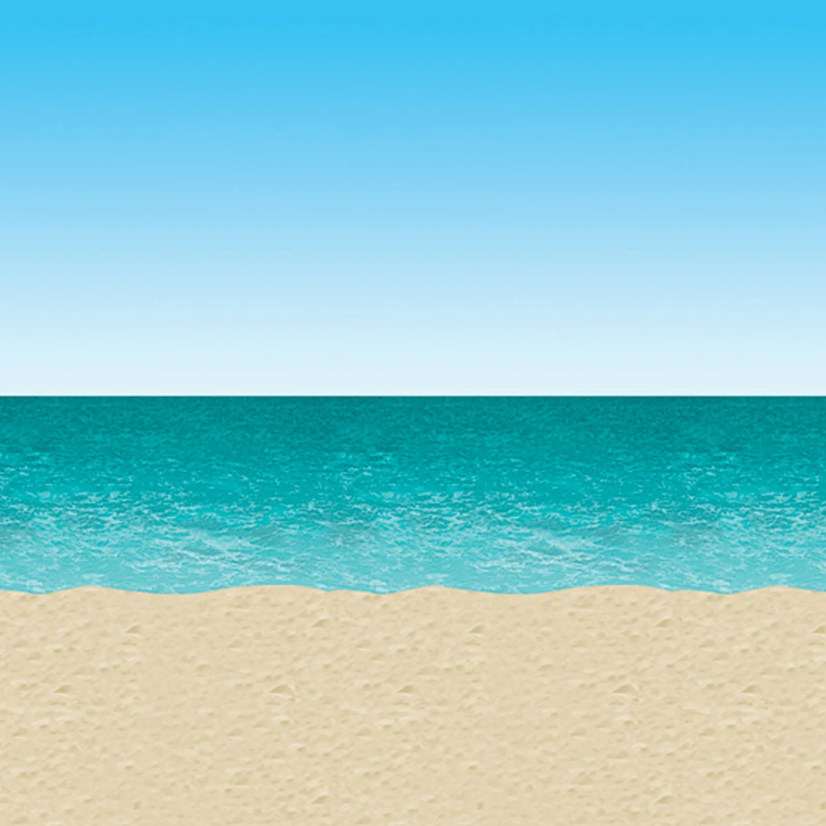 Ocean & Beach Backdrop 1
