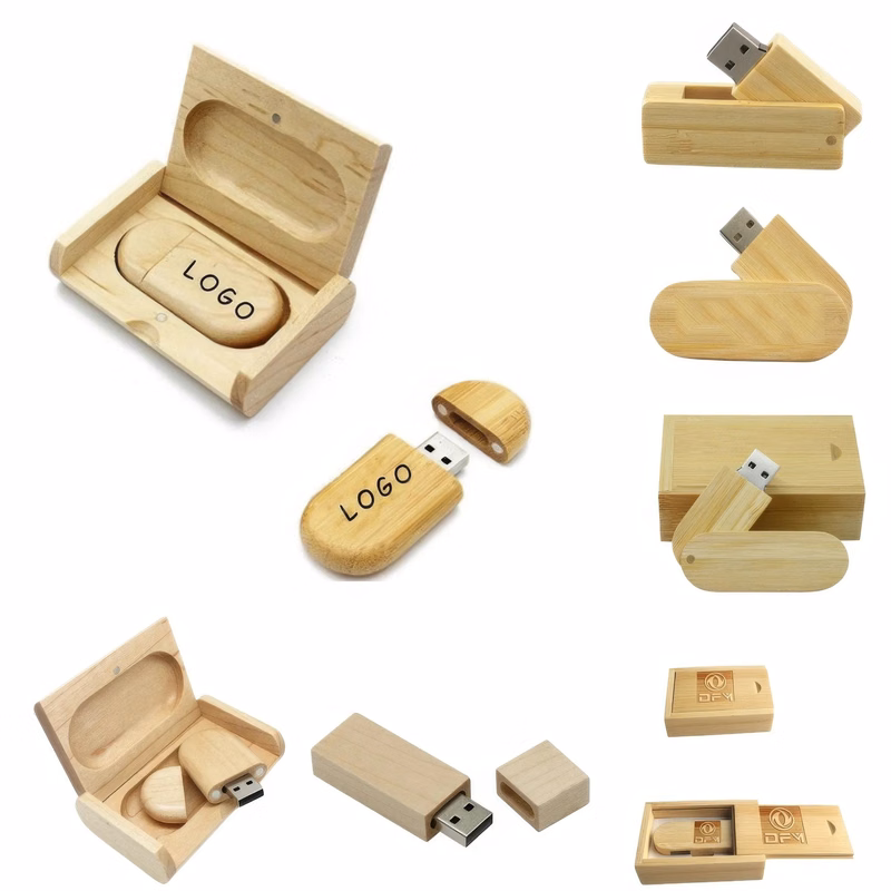 Portable And Multifunctional Wooden Usb Flash Drive