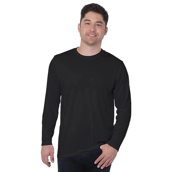 Unisex Long Sleeve Performance Poly Crew 1