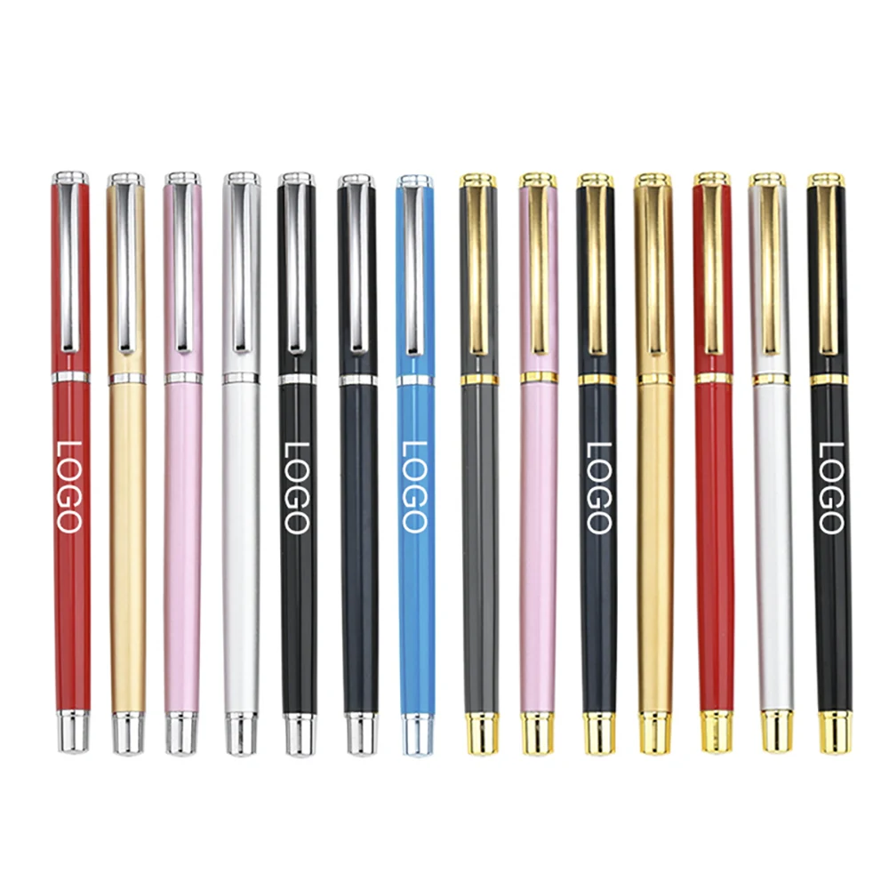 Signature advertising business metal gel pen 1