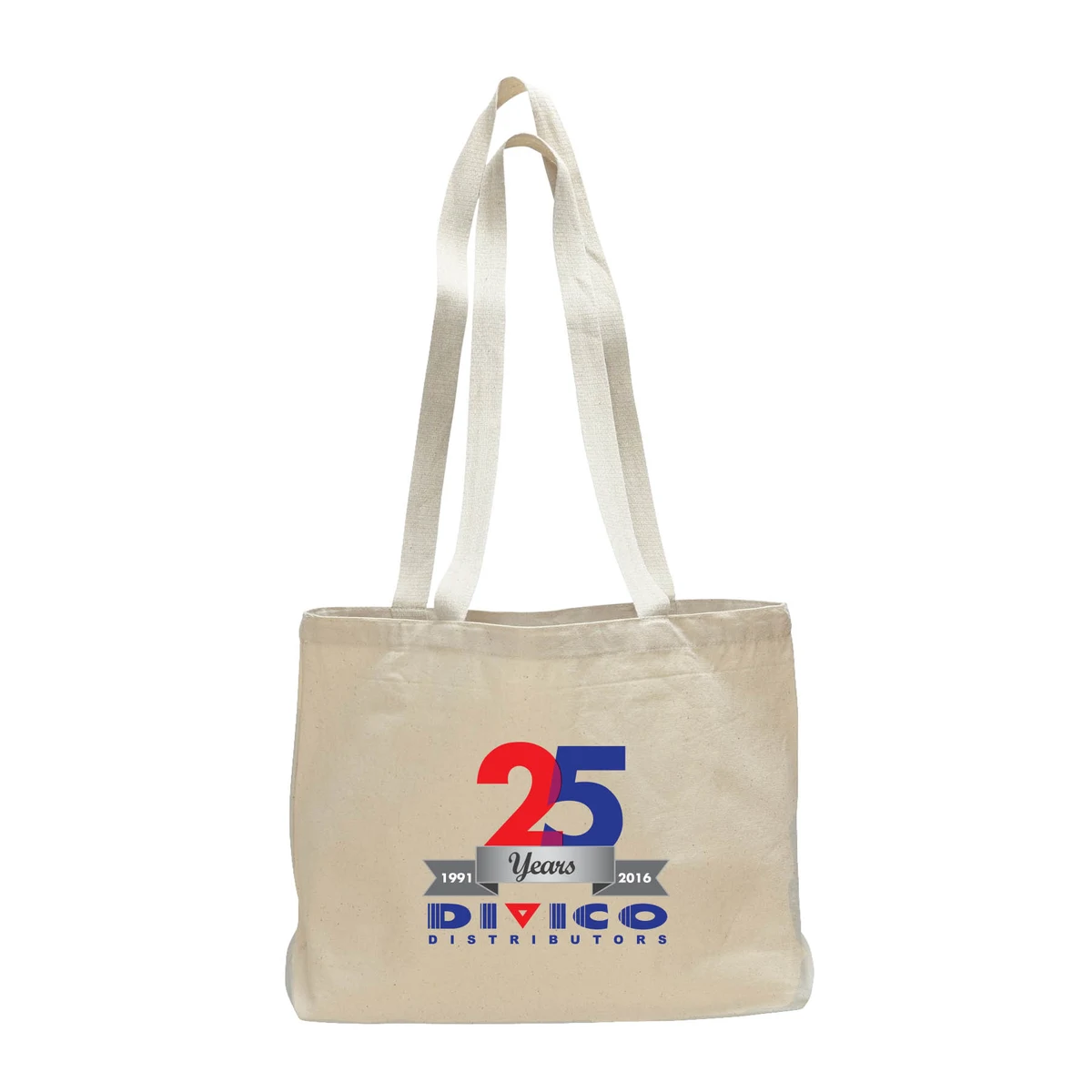 12 oz. Natural Color Cotton Canvas Large Messenger Bag_R138NBM 1