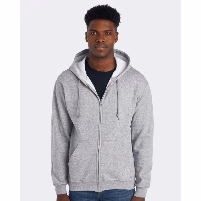 Unisex NuBlend® Full-Zip Hooded Sweatshirt - 993MR