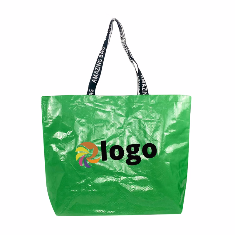 Custom Laminated Woven Shopping Tote Bag