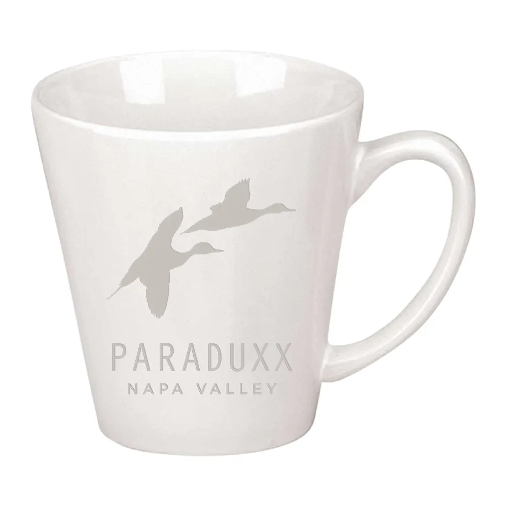 12oz. Glossy Funnel Mug 1