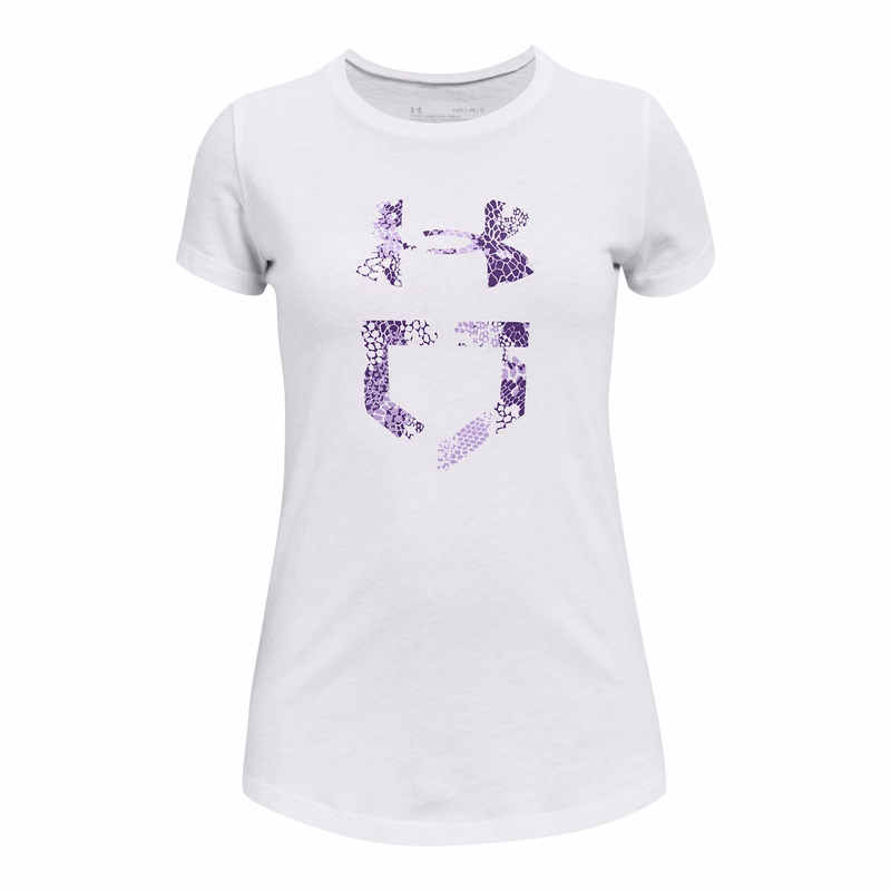 Girls' UA Softball Graphic Branded T-Shirt