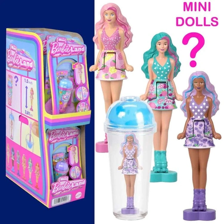 Mini BarbieLand Pop Reveal Dolls - Assorted 1