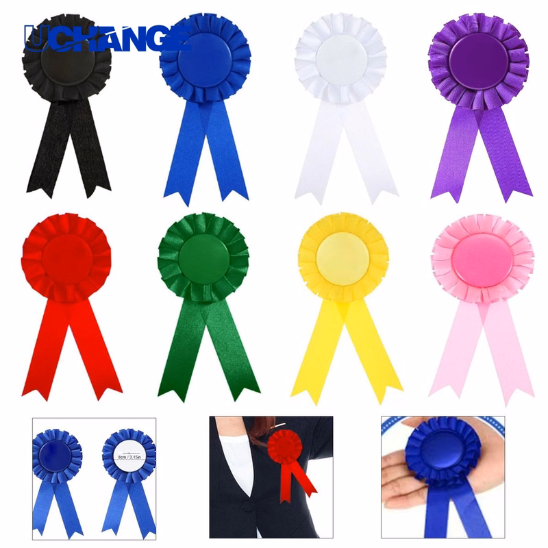 Satin Ribbon Badge