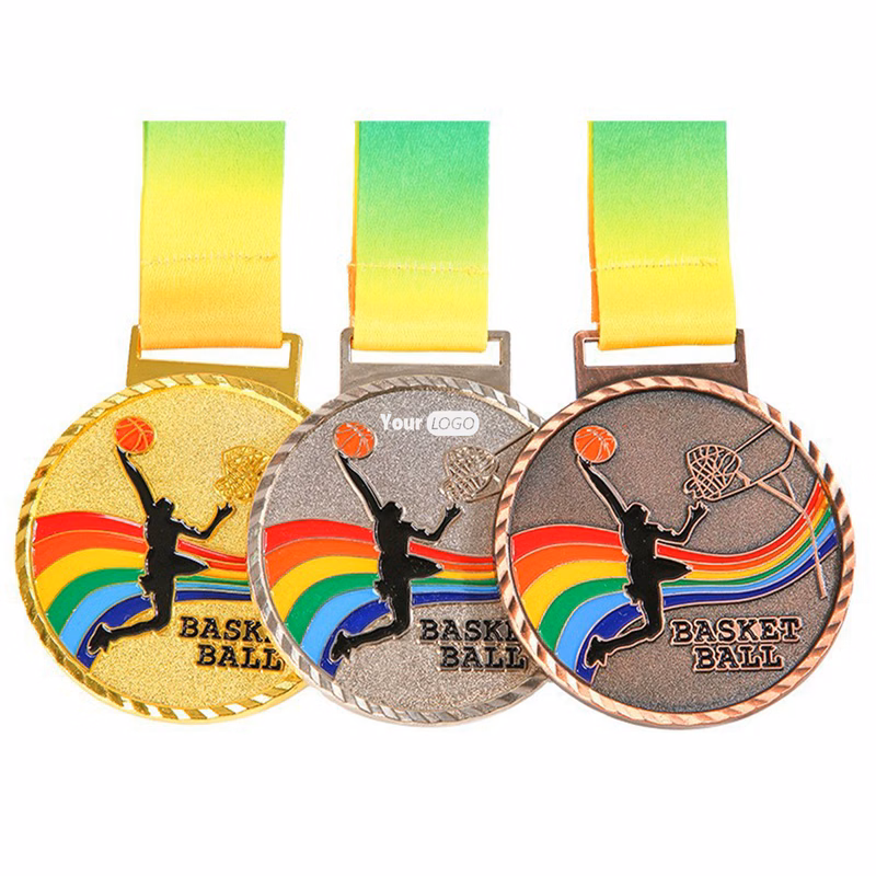 Zinc Alloy Commemorative Medals For The Sports Meet