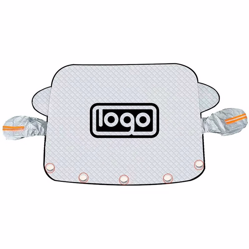 Car Windshield Snow Ice Magnetic Two Mirror Covers