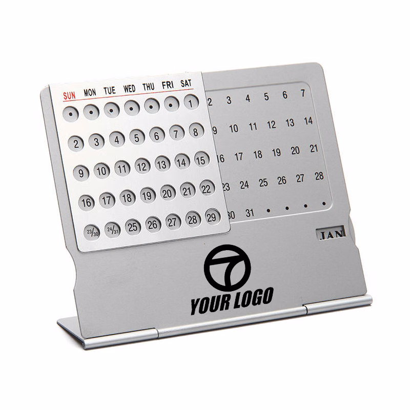 Custom Aluminum Perpetual Calendar
