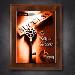 Econo Cherry Plaque with Sublimated Plate