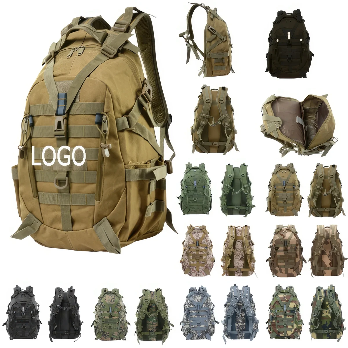 Hiking And Camping Travel Backpack 1