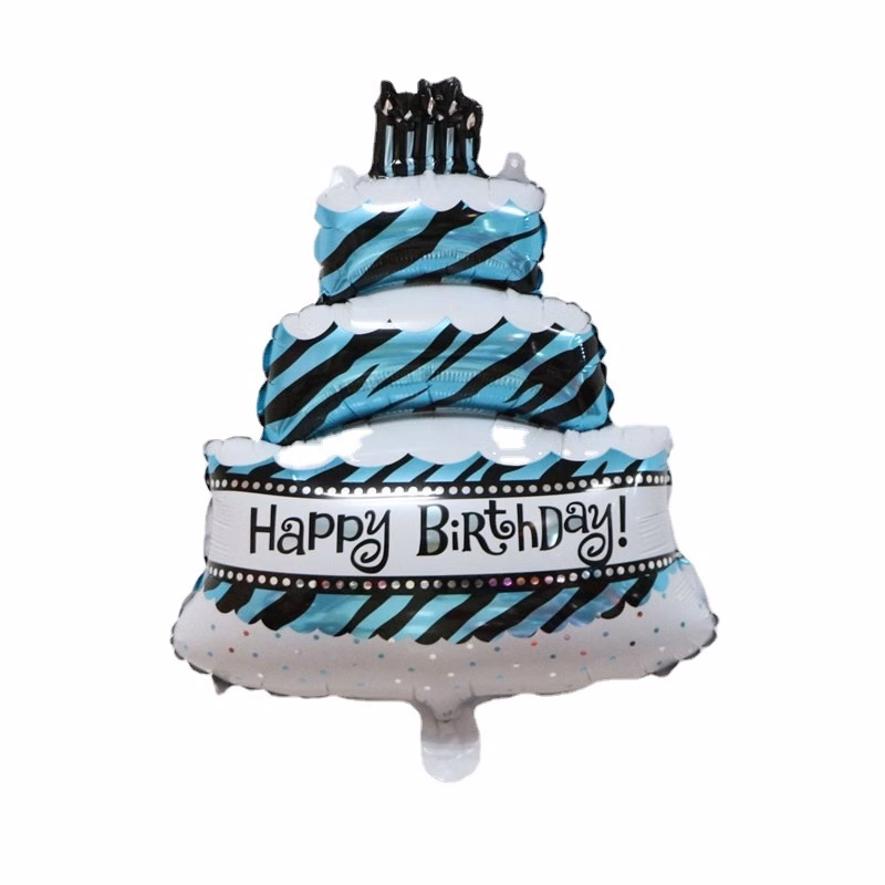 Baby Gender Reveal Party Supplies Wholesale Cake Balloon Children Kids Aluminium Happy Birthday Foil