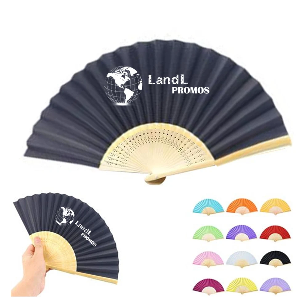 Handheld Folded Fan For Church Wedding Gift 1