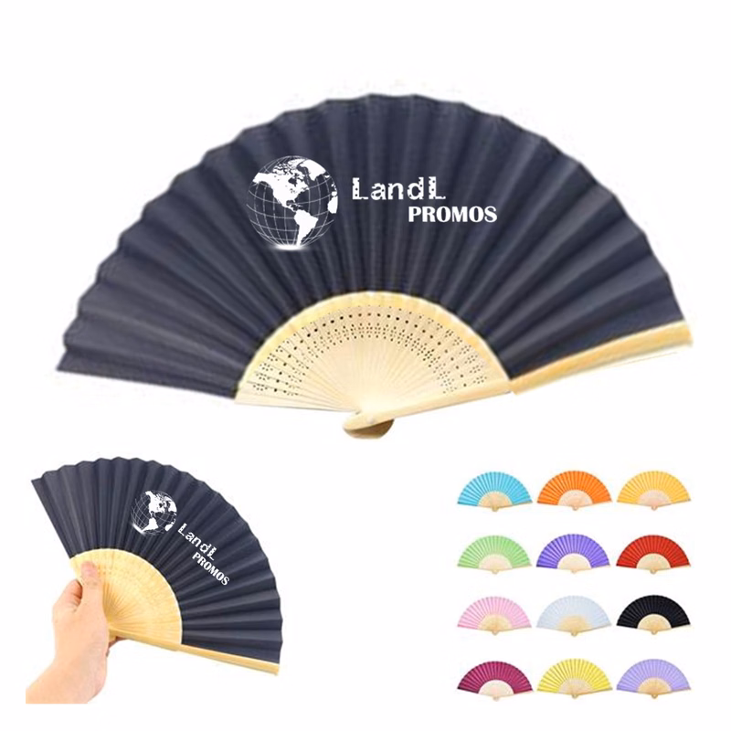 Handheld Folded Fan For Church Wedding Gift