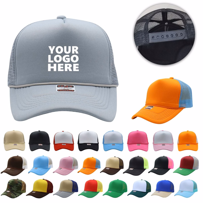 MOQ50 Mesh Trucker Cap Sun Protection
