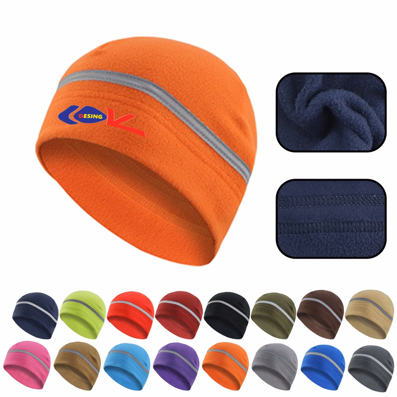 MOQ 20 PCS Reflective Winter Cap