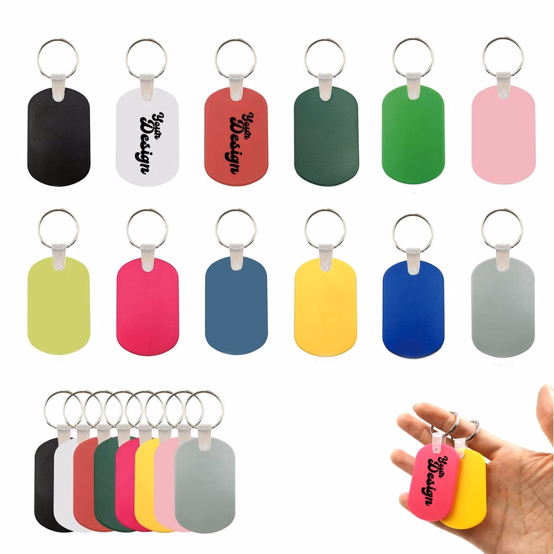 Retro Motel Pet Tag Keychain Vintage Style Charm