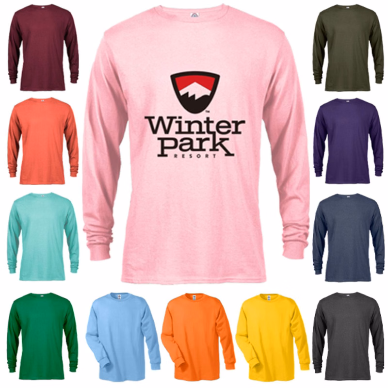 Classic Tees Unisex Long Sleeve Winter T-shirt 5.2 oz