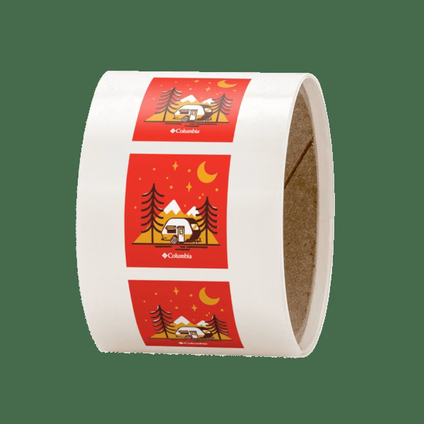 2" x 2" Square Roll Labels