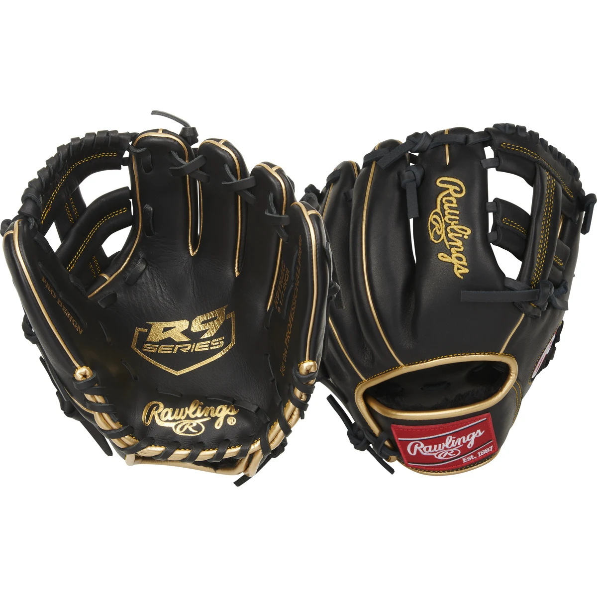 Rawlings R9 9.5 in Baseball Glove, Infield 1