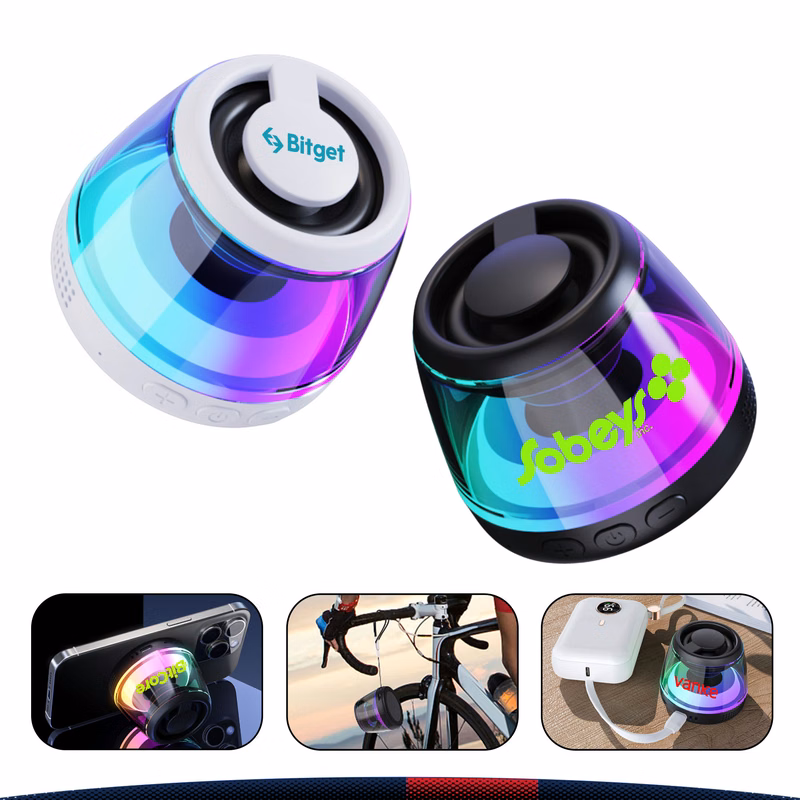 Clynto RGB Lighting Magnetic Bluetooth Speaker