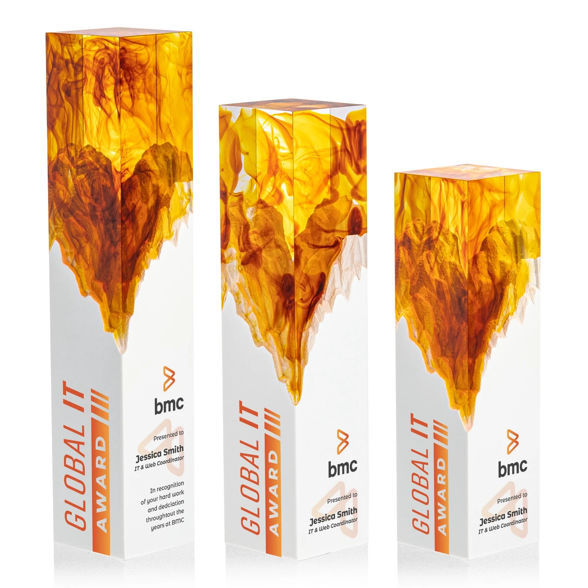 Brandino VividPrint™ Award - Orange 1