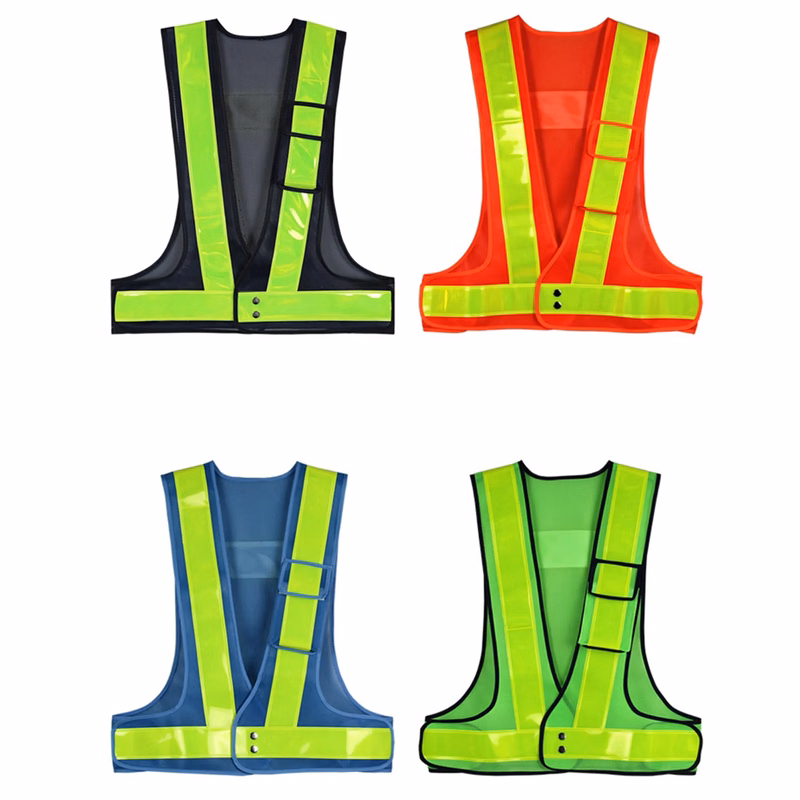 Custom Breathable Lightweight Reflective Safety Vest