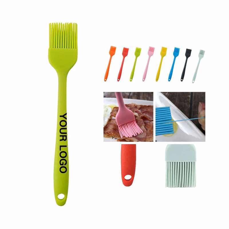 Durable Food Grade Silicone Basting Brush 8 Inch