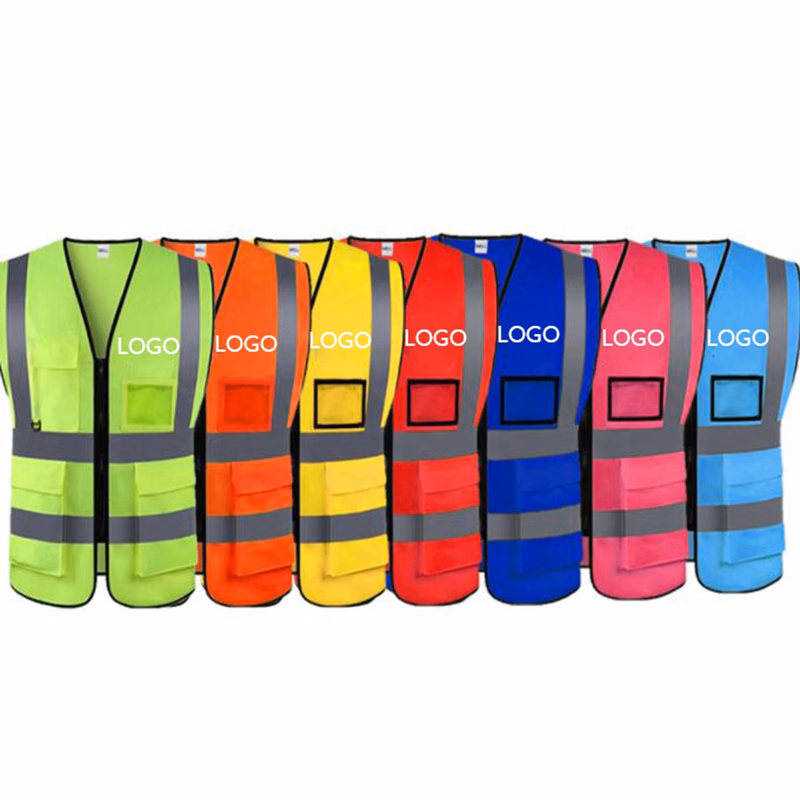 Bayside Mesh Safety Vest - Lime