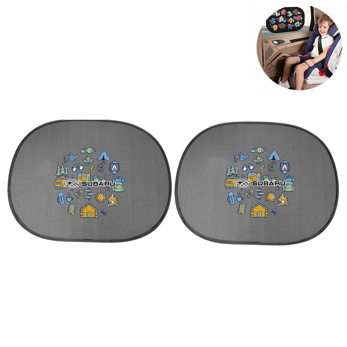 Car Window Sunshades - Set Of 2 1